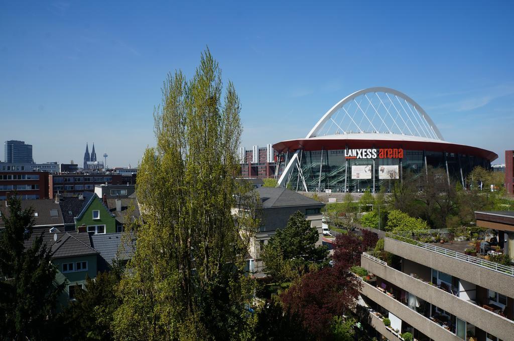 Koeln Deutz/Messe, Lanxess Arena Lejlighed Eksteriør billede