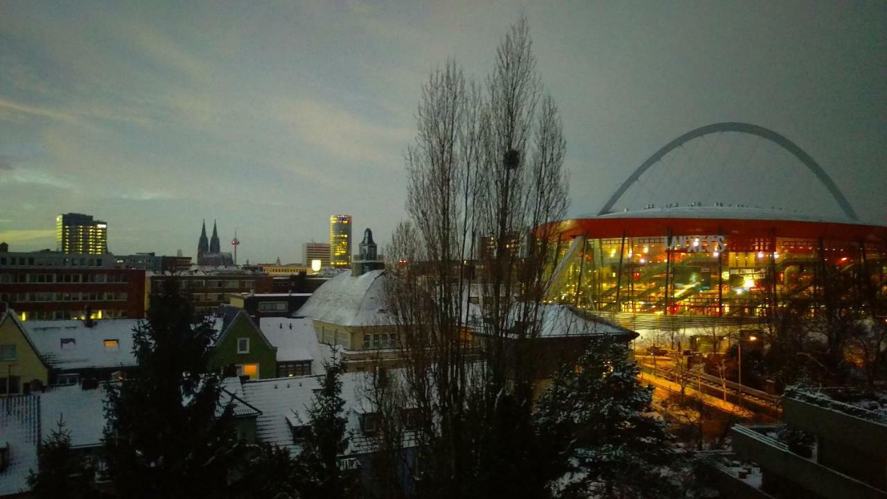 Koeln Deutz/Messe, Lanxess Arena Lejlighed Eksteriør billede